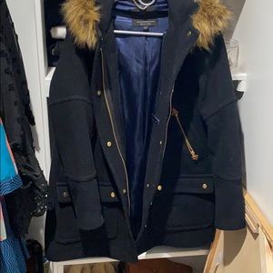 J Crew Stadium Wool Coat